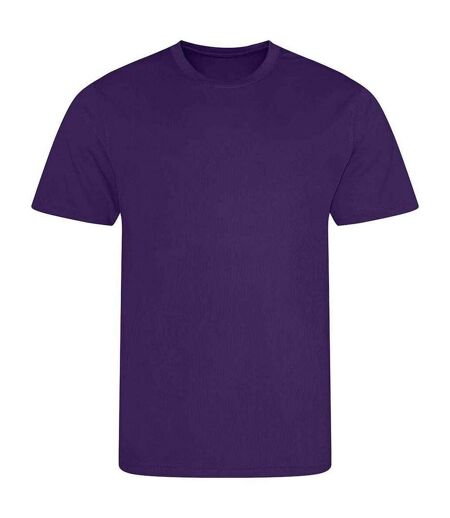 Mens t-shirt purple AWDis Cool