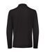 Polo Manches Longues Id.001 Homme Noir B&C-2