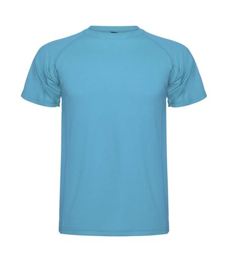 T-shirt montecarlo homme turquoise vif Roly