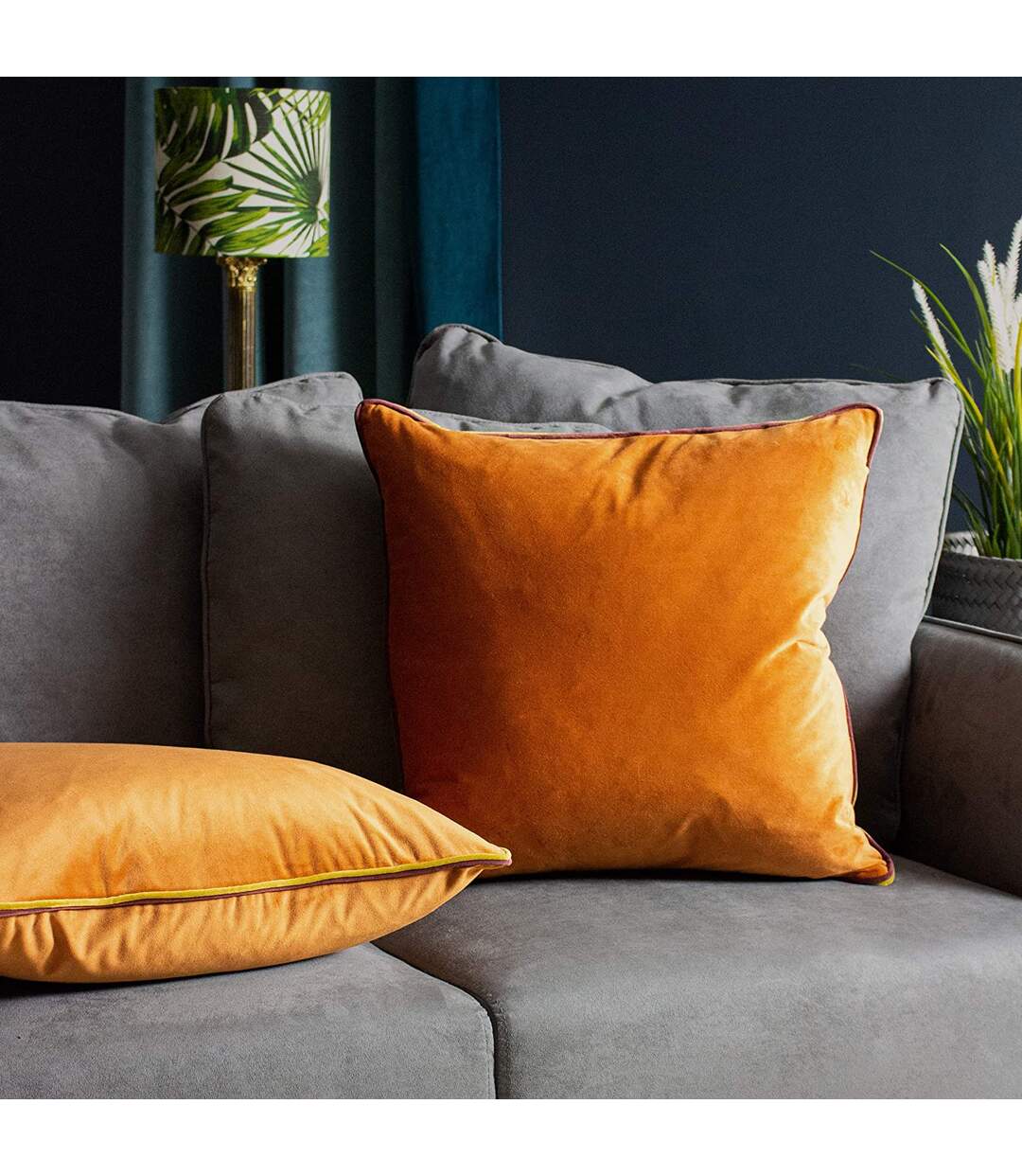 Furn Gemini Cushion Cover (Pumpkin Orange) - UTRV1670-3