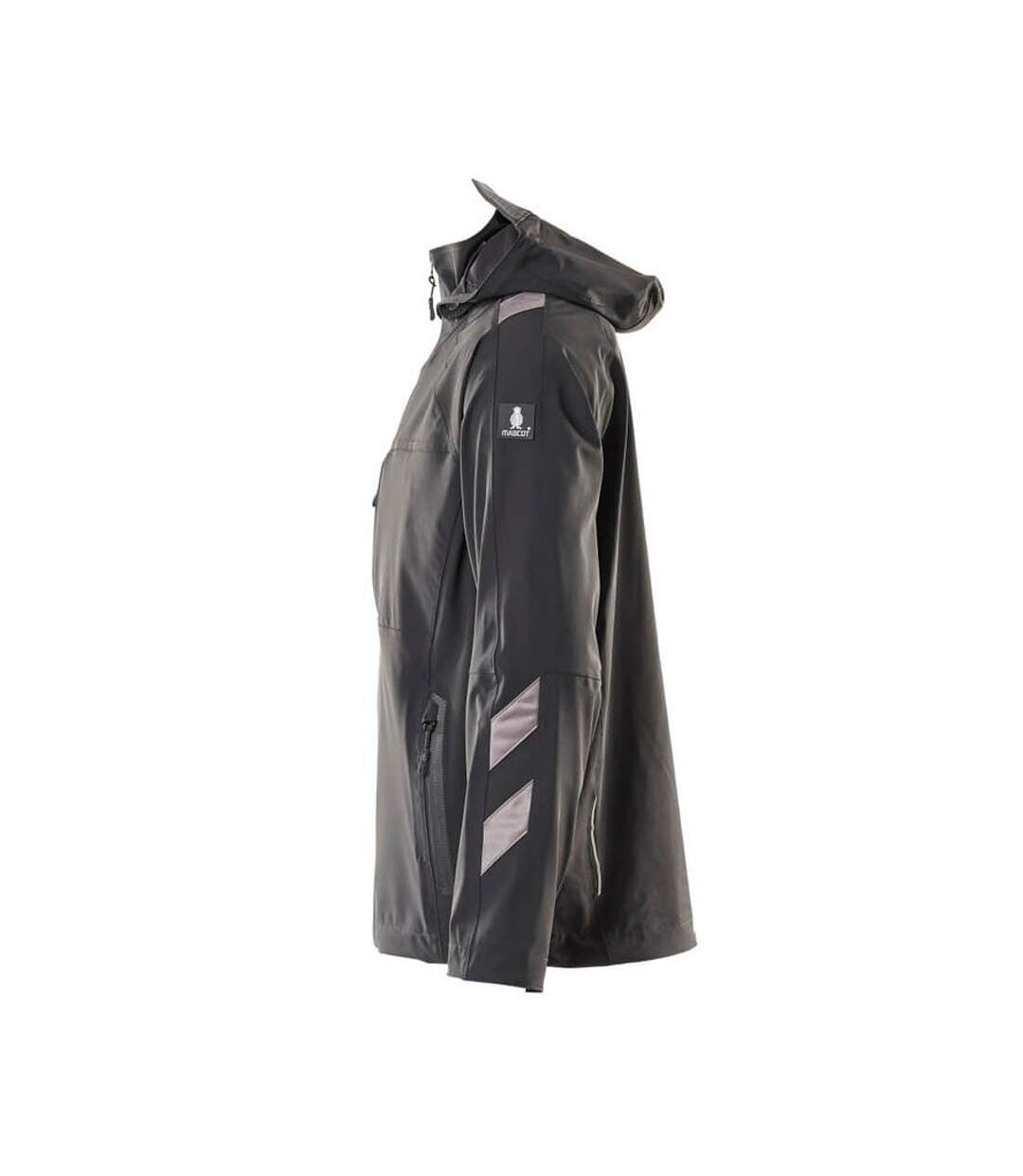 Mens Unique Shell Jacket Black Mascot-3