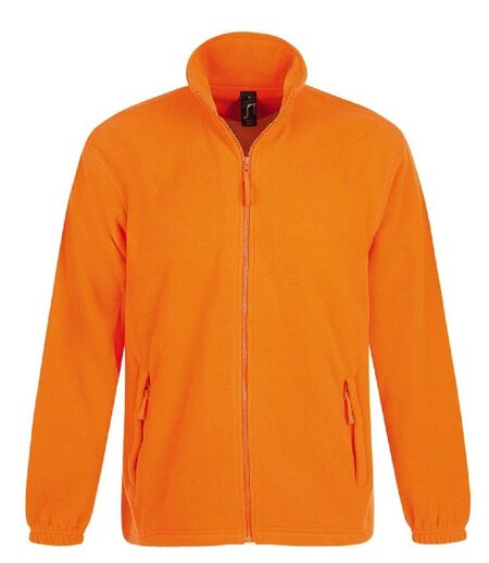 Veste polaire zip intégral - 55000 - orange fluo