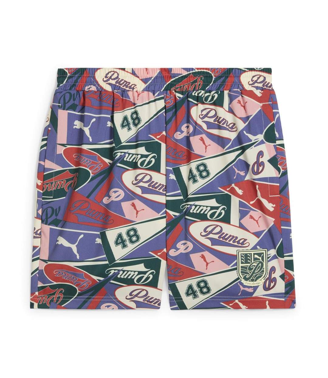 Short bleu/rouge homme puma sports legacy-1