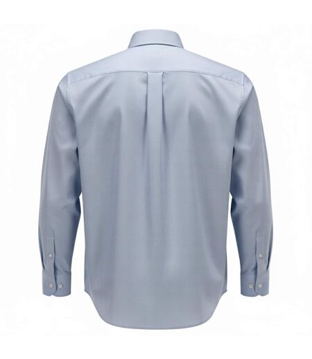 Mens Frontline Classic Shirt Light Blue White Mascot