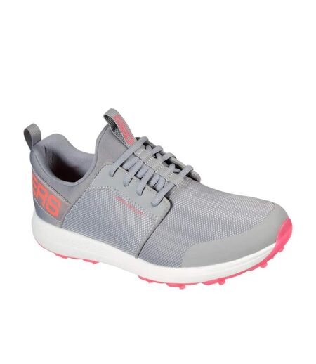 Skechers Womens/Ladies Go Golf Max Sport Sneakers (Gray/Coral) - UTFS9958