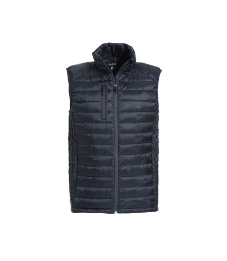 Mens Hudson Gilet Dark Navy Clique