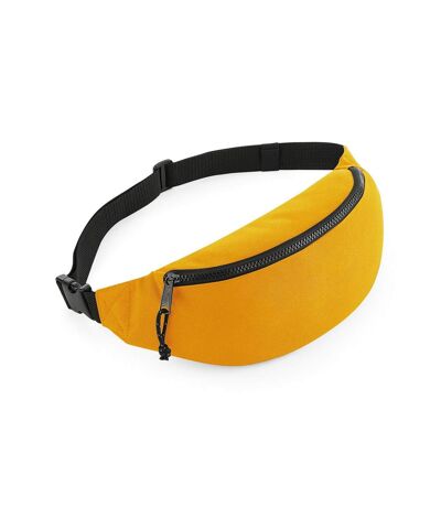 Unisex Recycled Belt Bag One Size Mustard Bagbase