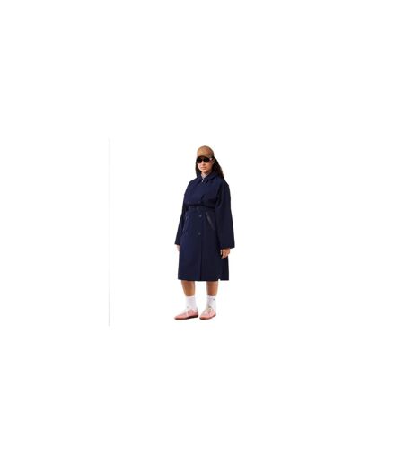 Trench Femme Bleu Marine Foncé Lacoste