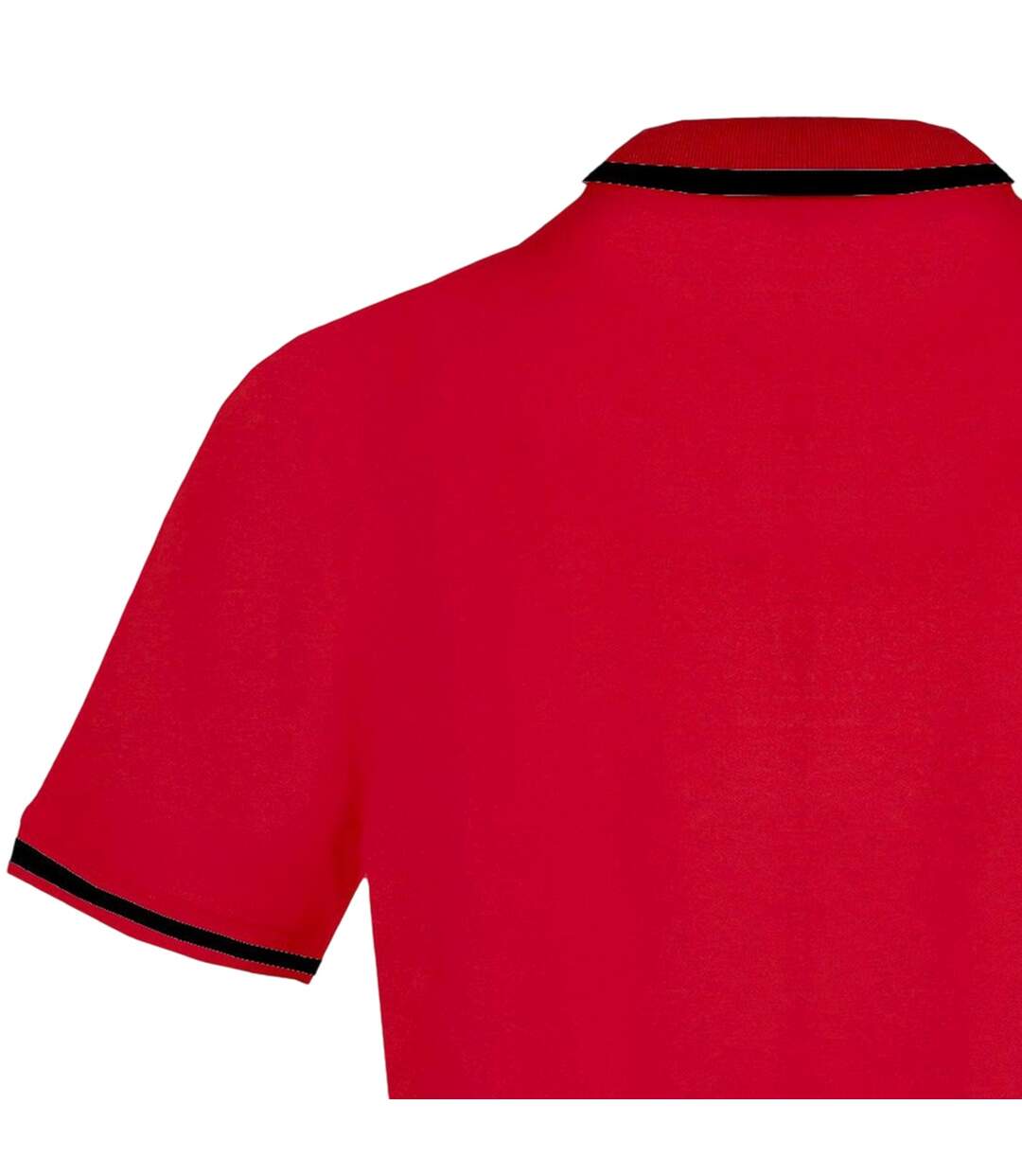 Mens Flag Polo Shirt Red Aquascutum-4