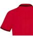 Mens Flag Polo Shirt Red Aquascutum-4