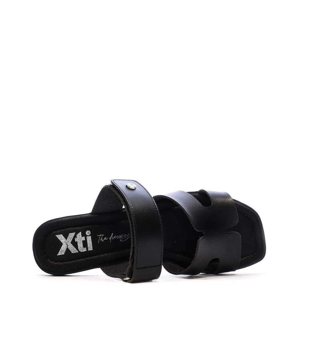 Sandales noires femme xti 144120-4