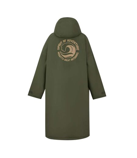 Peignoir À Langer Imperméable Motif/style Cheval Adulte Kaki Foncé Regatta