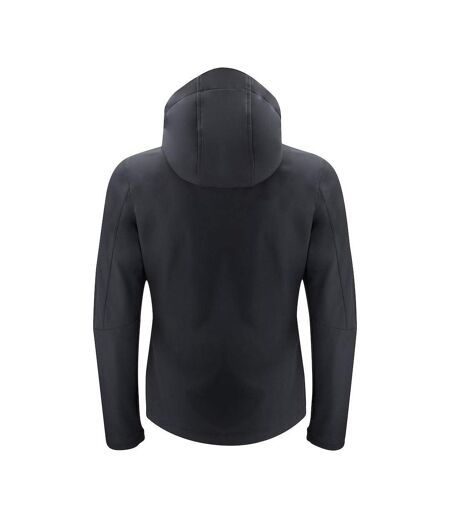 Womens/ladies Lodgetown Soft Shell Jacket Black James Harvest