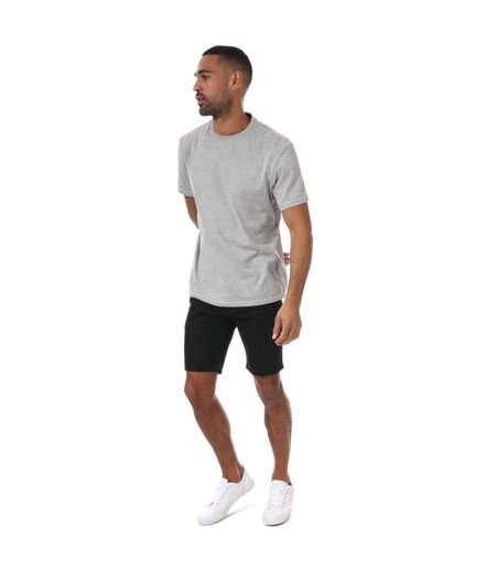 Mens Dillenger Cotton Twill Shorts Black Weekend Offender