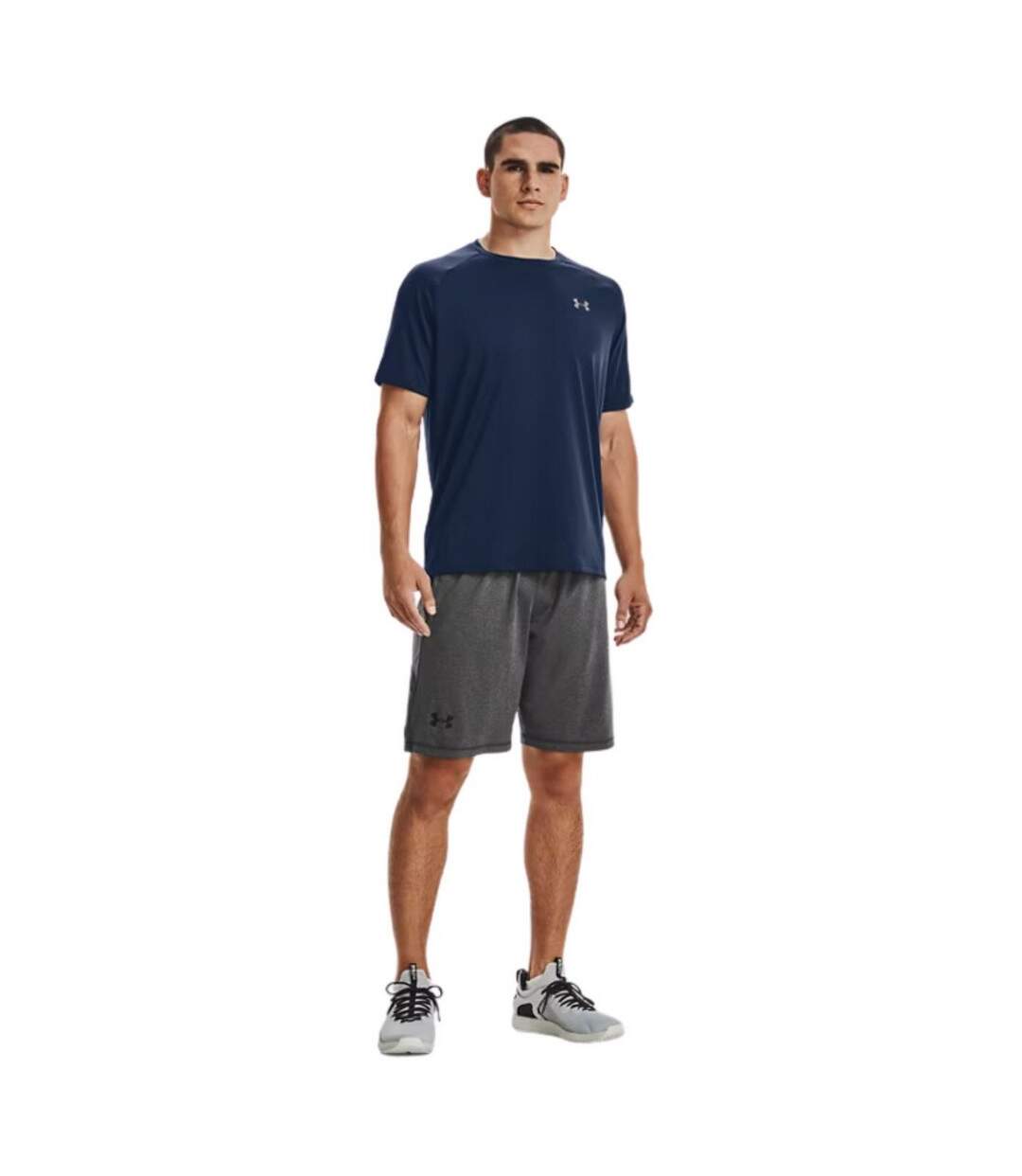 T-shirt Tech 2.0 Homme Bleu Marine Under Armour-1