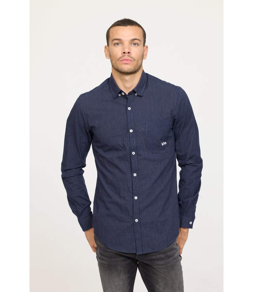 Chemise Domingo Navy-2