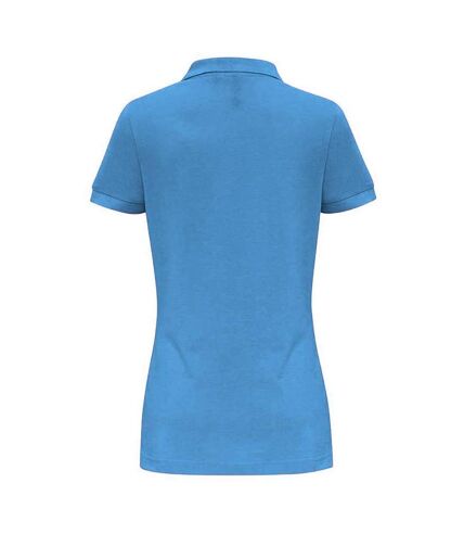 Asquith & Fox Womens/Ladies Plain Short Sleeve Polo Shirt (Sapphire) - UTRW3472