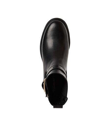 Bottine à Talon Chelsea Cuir Tamaris