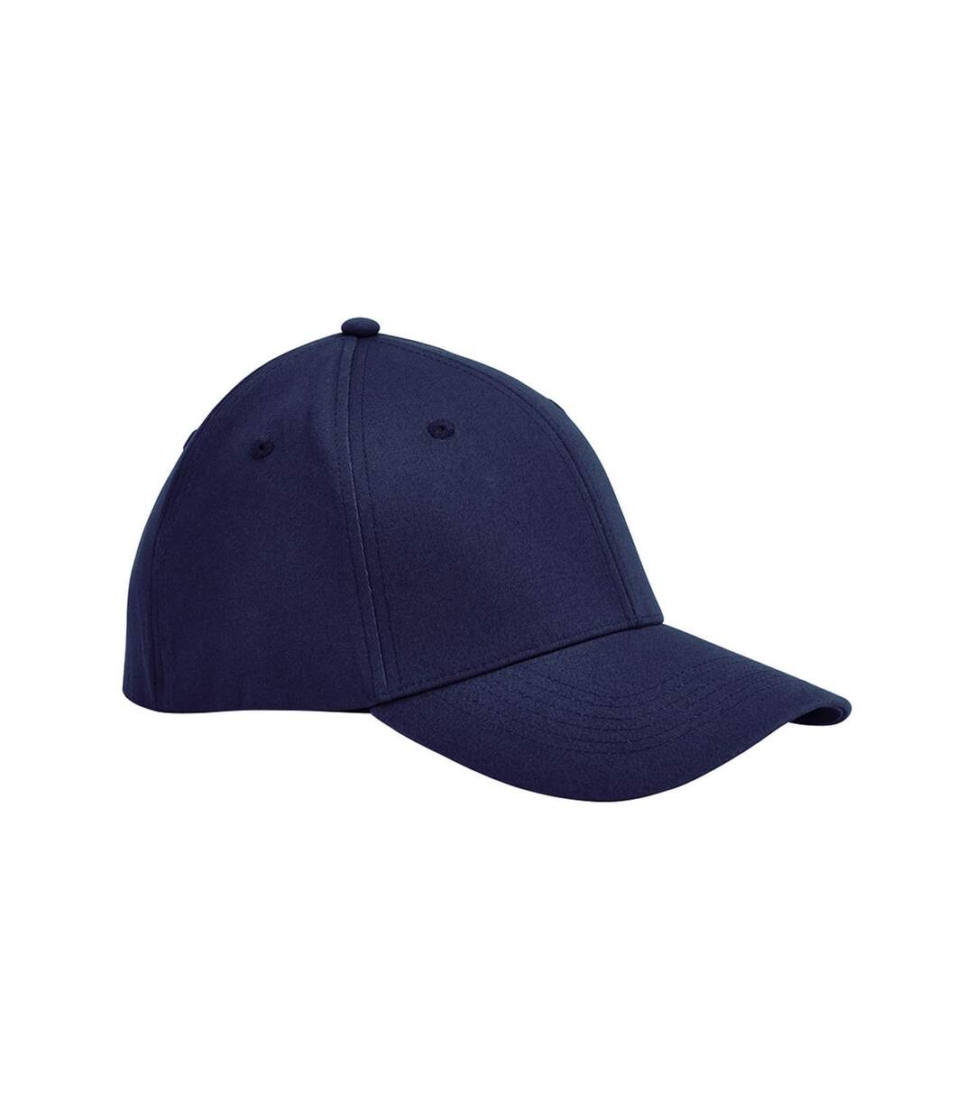 Casquette bleu marine oxford Beechfield-1