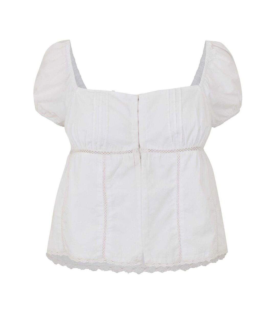 Haut Motif/style Brodé Femme Blanc Vif Jack Wills-1