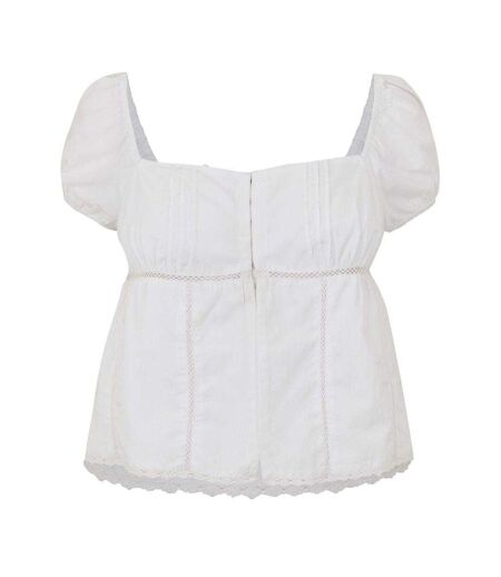 Haut Motif/style Brodé Femme Blanc Vif Jack Wills