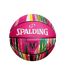 Ballon De Basket Motif/style Marbré Taille 7 Rose Spalding-1
