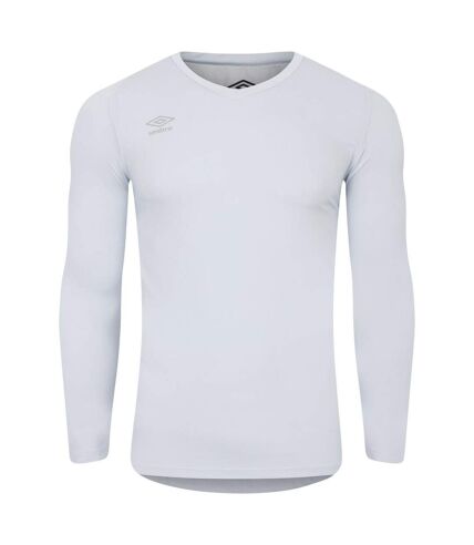 Umbro Mens Elite V Neck Base Layer Top (Sky Blue) - UTUO265