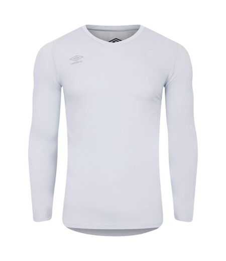 Umbro Mens Elite V Neck Base Layer Top (Sky Blue) - UTUO265