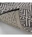 Tapis Tissé Déco Aztek 80x150cm Noir-3