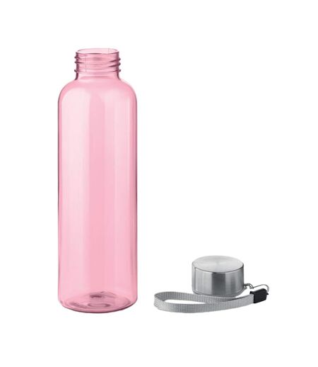 Utah rpet 500ml water bottle one size transparent pink MidOcean