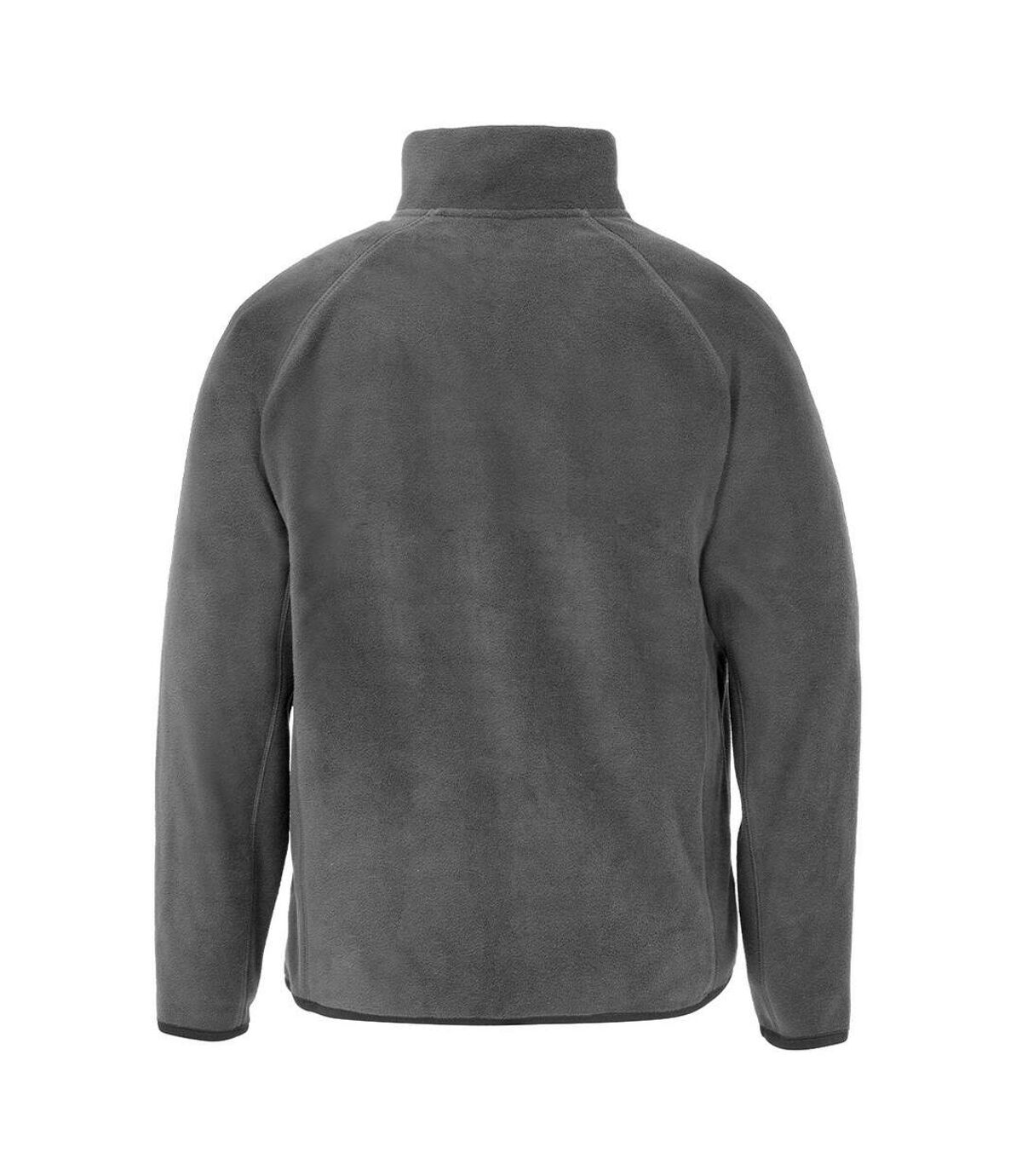 Result Genuine Recycled Mens Polarthermic Fleece Jacket (Gray)