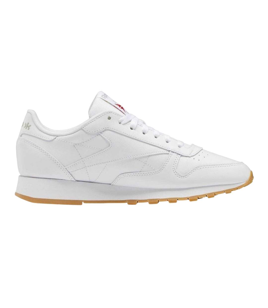 Baskets Classic Homme Blanc Marron Pâle Reebok-1