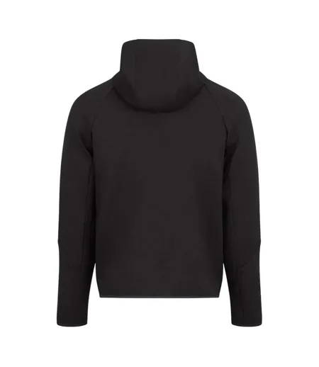 Mens Awdis Adapt Fleece Full Zip Hoodie Jet Black Just Cool