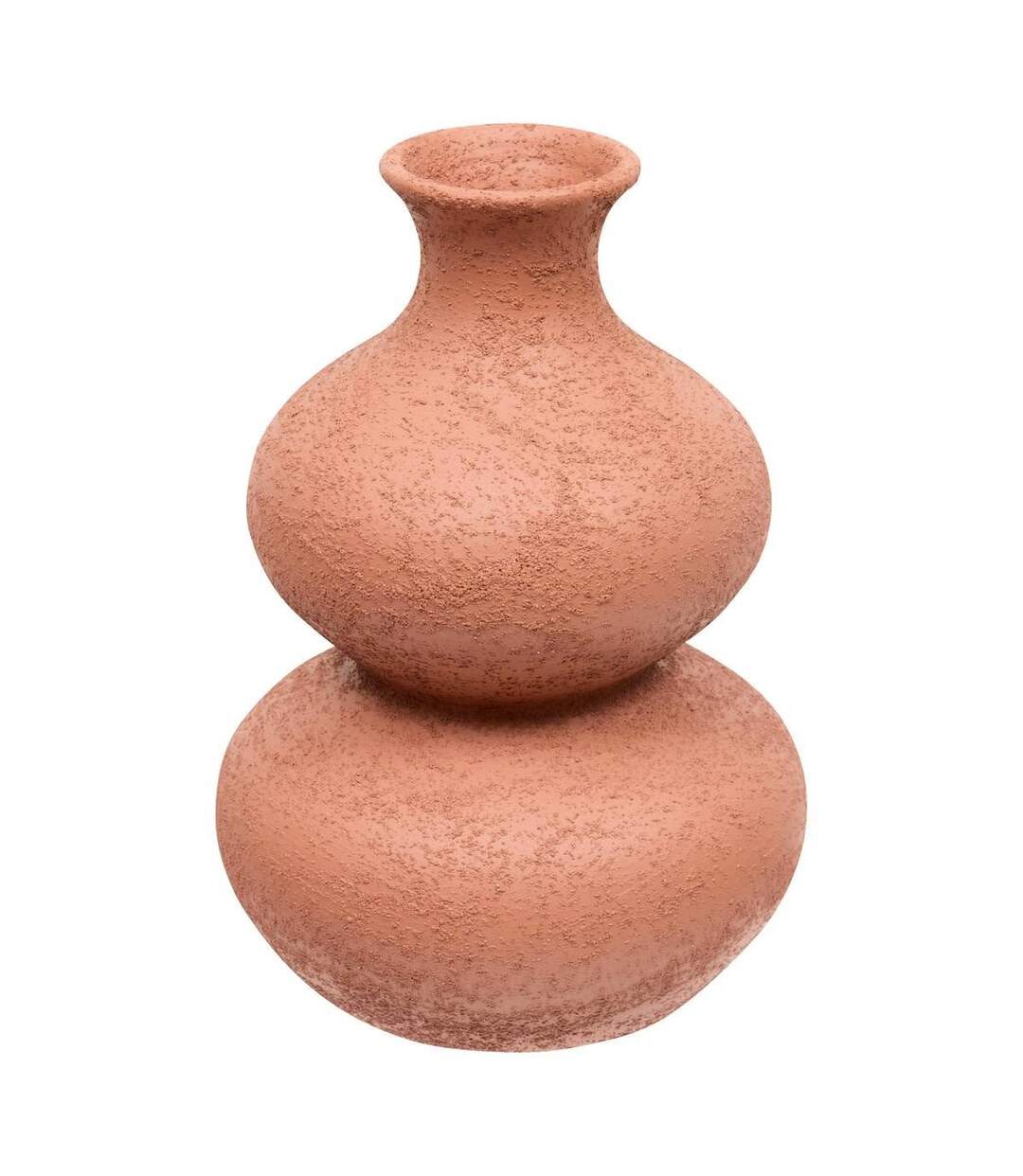 Vase Design en Céramique Ezia 23cm Terracotta-1