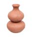 Vase Design en Céramique Ezia 23cm Terracotta-1