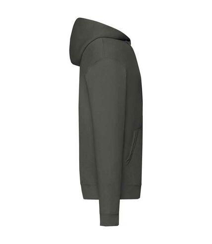 Veste à capuche homme graphite clair Fruit of the Loom