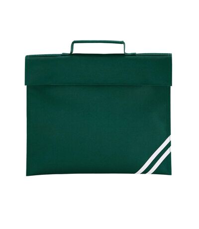 Quadra Classic Reflective Book Bag (Bottle Green) (One Size) - UTPC6271