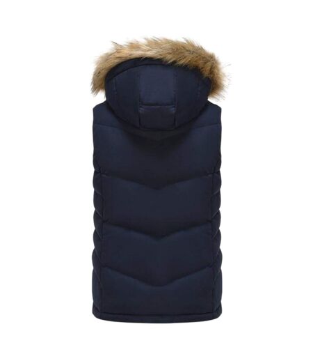 Veste Sans Manches Femme Bleu Marine SoulCal
