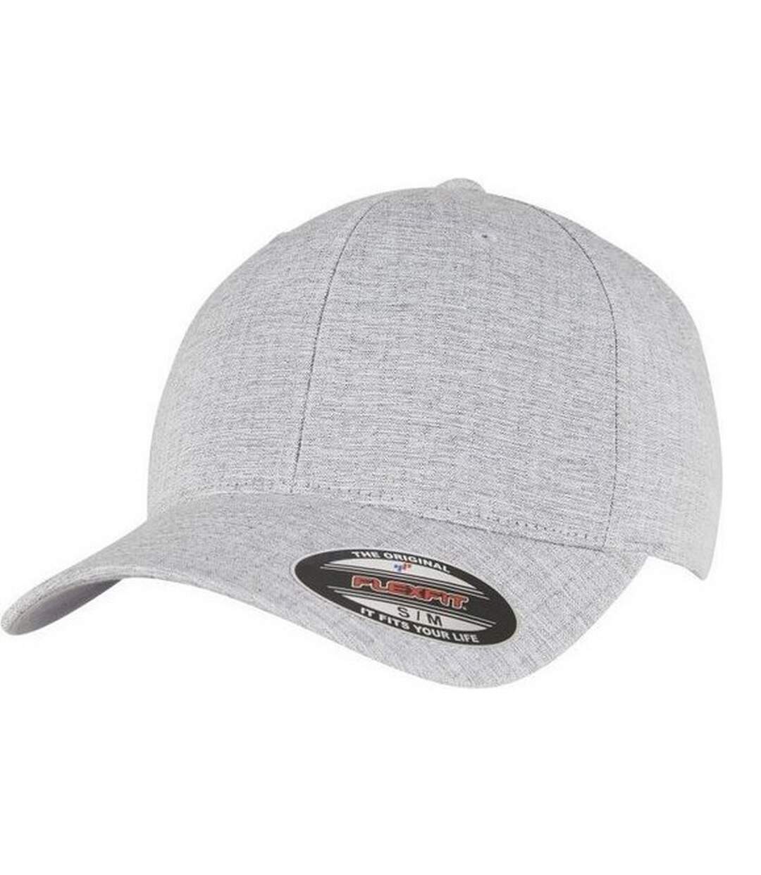 Casquette De Baseball Argenté Chiné Flexfit-3