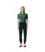 Womens/ladies Organic Cotton Jersey Sweatpants Green Lacoste-4