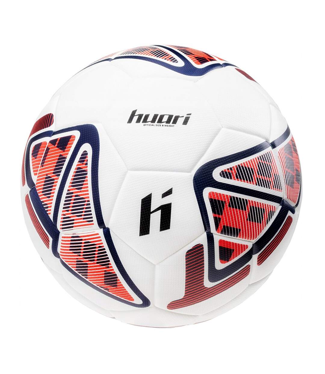 Balle Tahuchi Taille 5 Blanc Rouge Huari-1