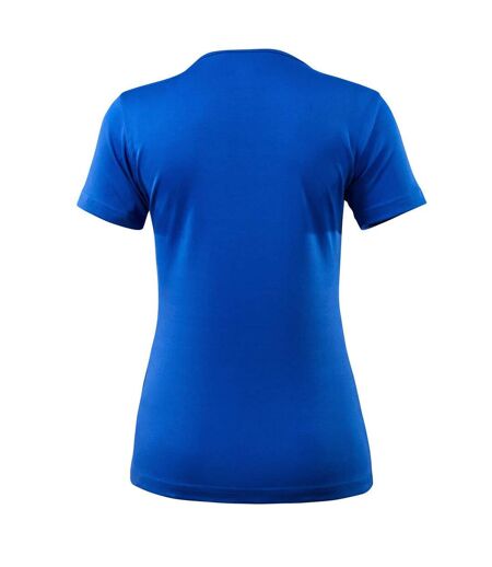 Womens/ladies Crossover Arras T-shirt Royal Blue Mascot