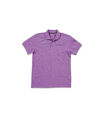 Stedman Stars Mens Harper Cotton Polo (Lavender Purple) - UTAB360