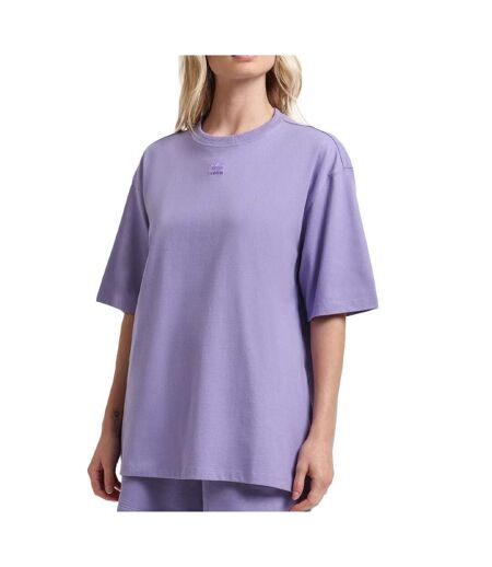 T-shirt Violet Femme Adidas IA6462 - L