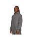 Mens Ringspun Cotton Tall Oversized Hoodie Charcoal Casual Classics-3