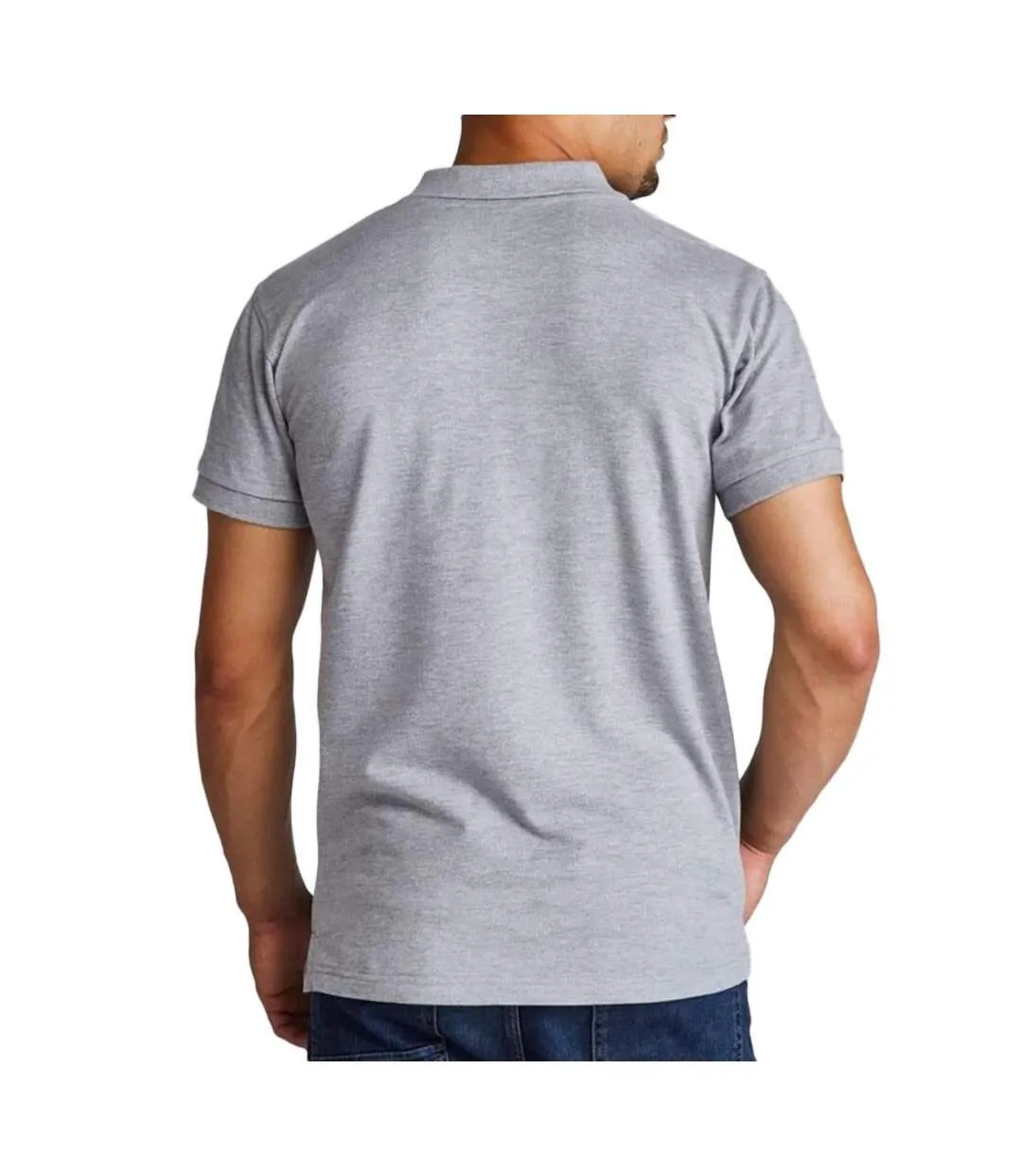 Polo gris homme airness predator-2