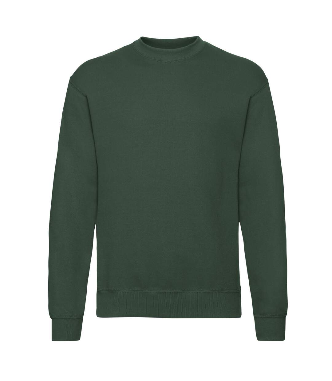 Sweat Classic Homme Vert Bouteille Fruit Of The Loom-1