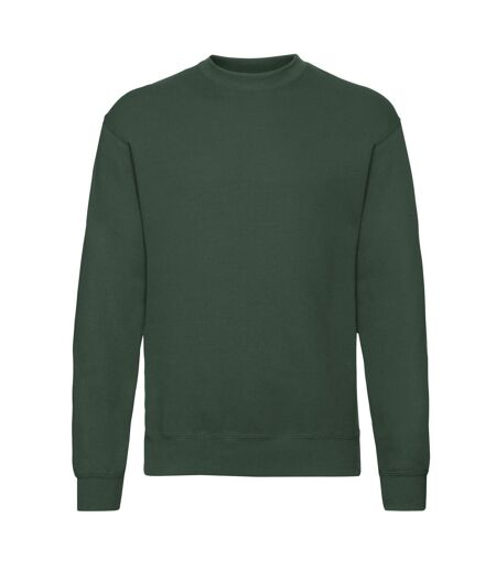 Sweat Classic Homme Vert Bouteille Fruit Of The Loom