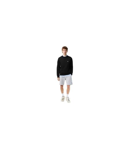 Sweat Motif/style Logo Brodé Homme Noir Lacoste