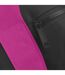 Petit Sac Polochon Taille Unique Noir Fuchsia Bagbase-4